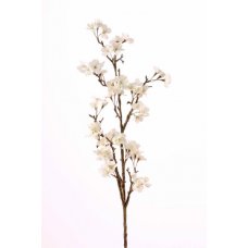 Ветка Сакуры цветущая белая искусственная 104 см