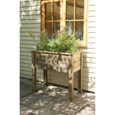 Кашпо деревянное Planter Table 100 x 50 x 80 см