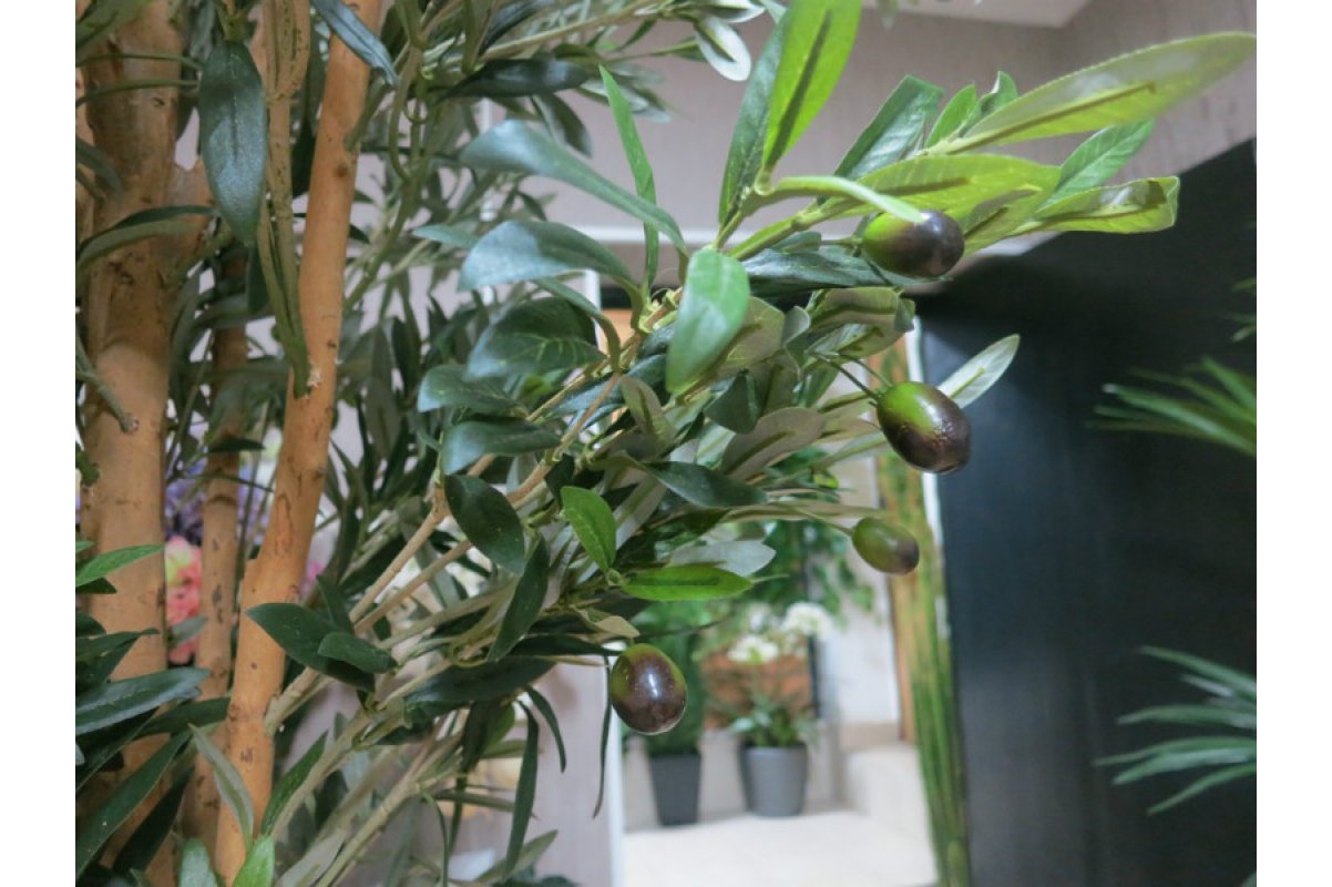 Олива Форест искусственная с плодами 180 см - Фото 3