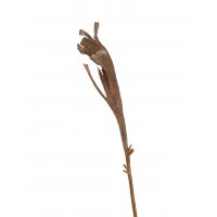 Ветка Салекса искусственная коричневая 55 см
