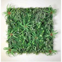 Фитостена из искусственных растений «Тропический Звездопад» 1м2