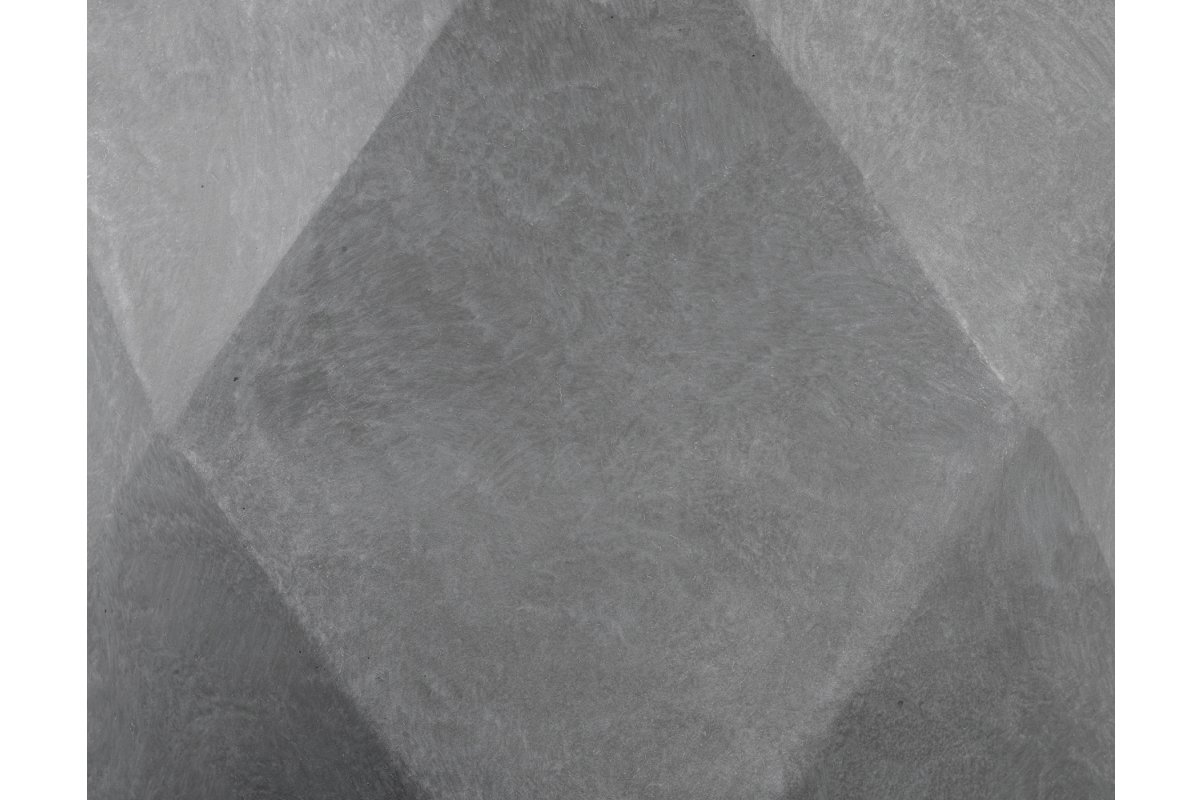 Кашпо Treez Ergo Rombo низкая чаша многогранник светло-серый камень от 21 до 28 см - Фото 5
