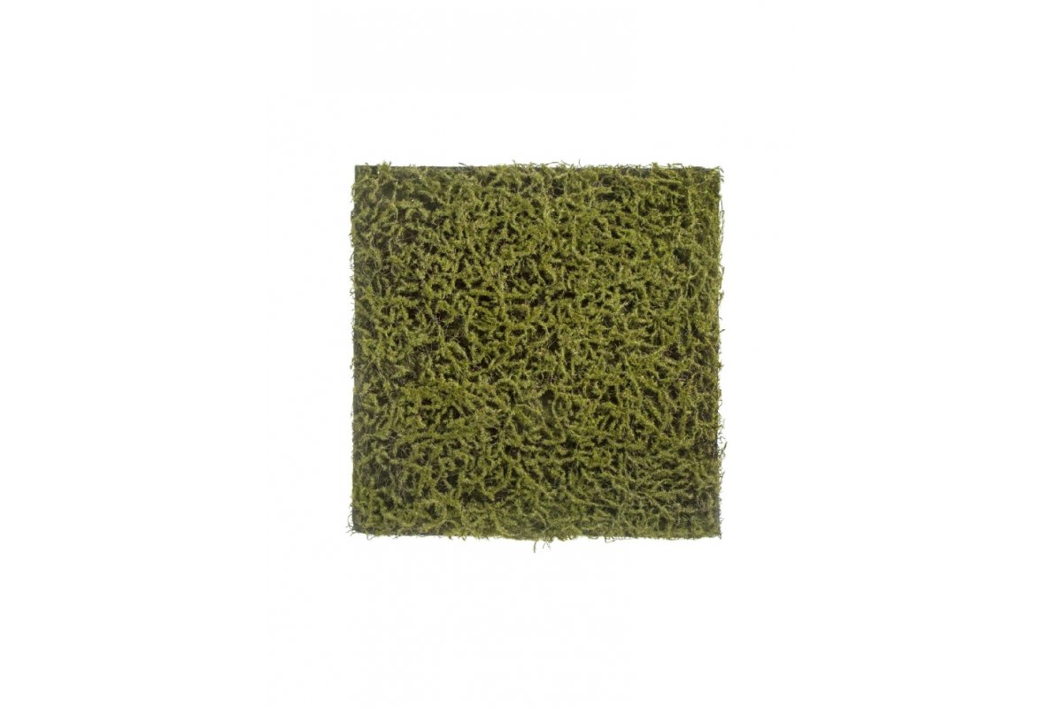 Мох Сфагнум Fuscum искусственный оливково - зеленый 50 x 50 см (полотно)