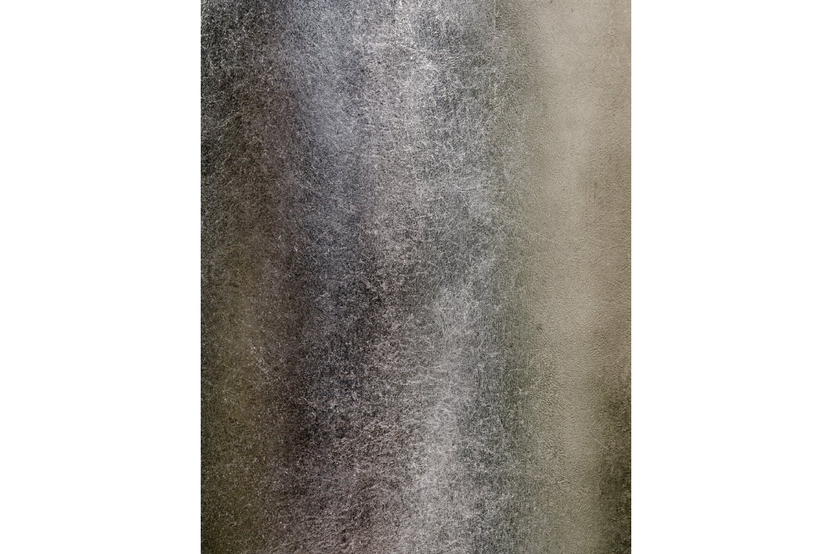 Кашпо Treez Effectory Metal высокий конус Giant стальное серебро 120 см - Фото 3