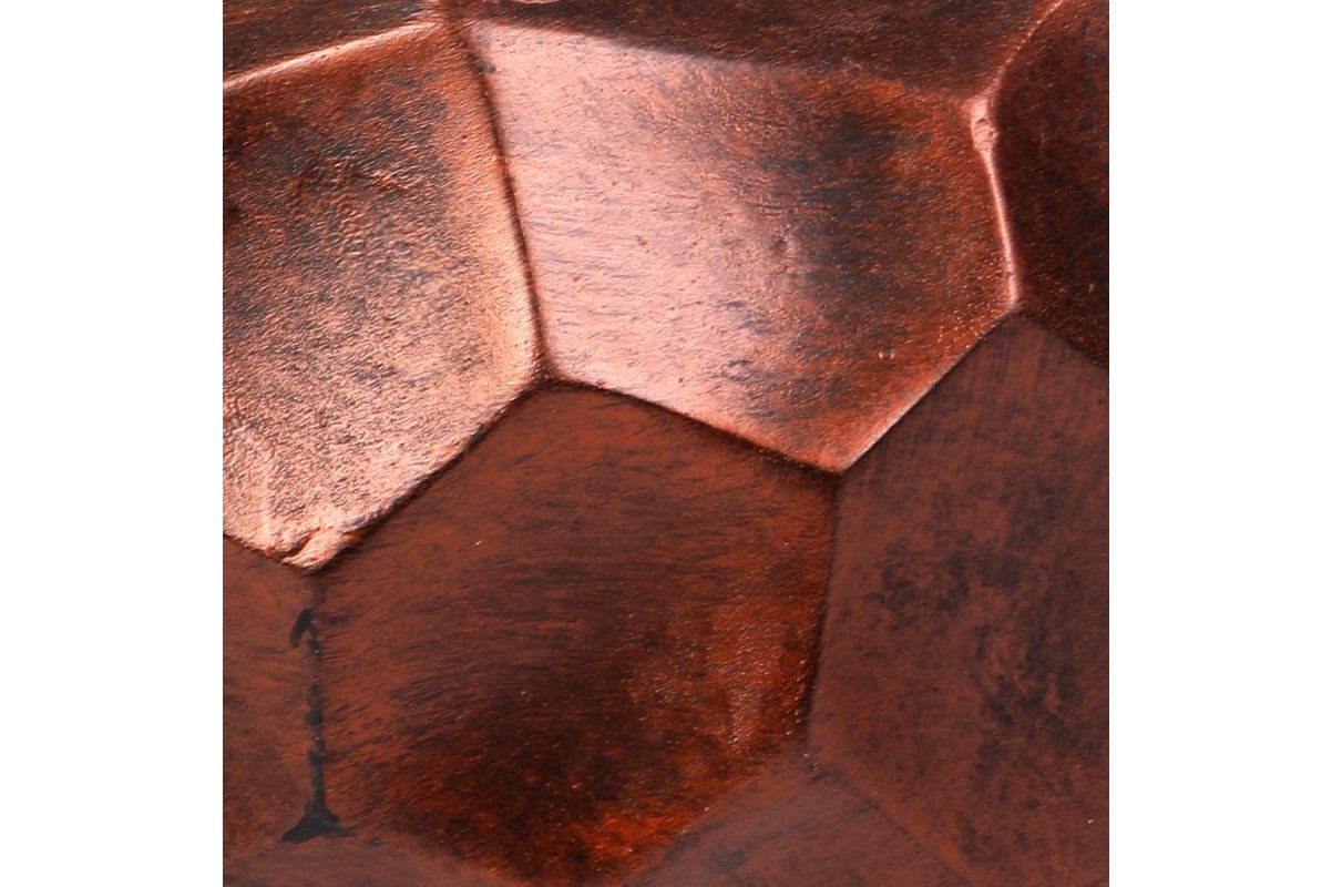 Кашпо Idealist Lite Мозаик, круглое, бронза, Д29 В15 см, 10 л - Фото 4