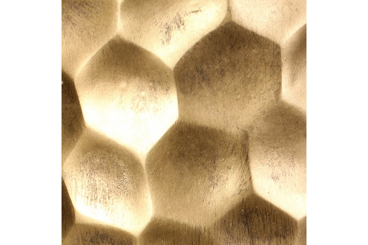 Кашпо Idealist Lite Мозаик, высокое, золотое, Д31 В61 см, 47 л - Фото 4