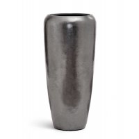 Кашпо Treez Effectory Metal дизайн-конус стальное серебро 75 см 