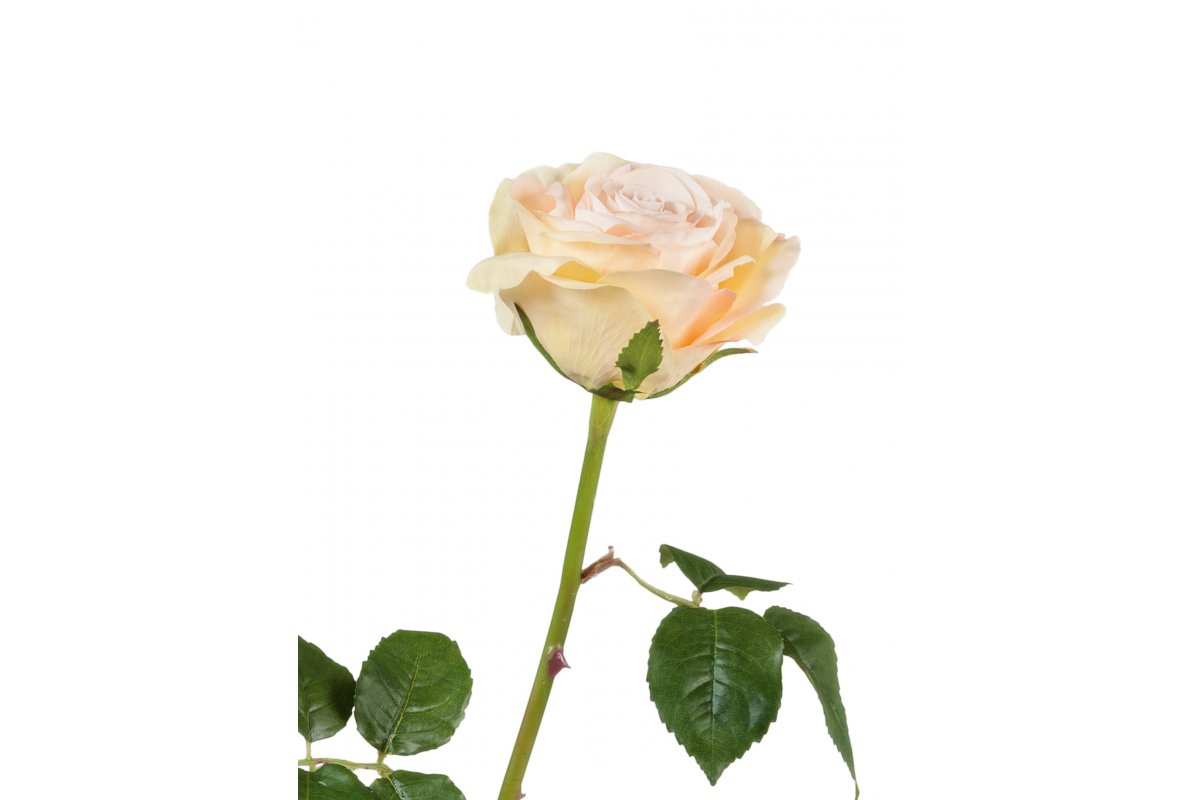 Роза Варди искусственная нежно-розовая 58 см