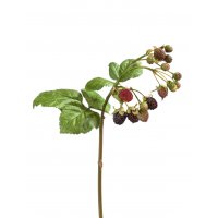 Ветка Ежевики с ягодами искусственная 33 см