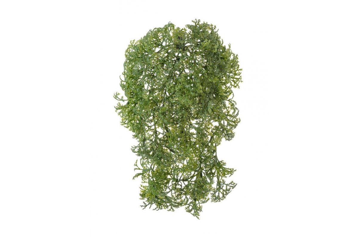 Рясковый мох Ватер-Грасс искусственный куст зеленый 20 см