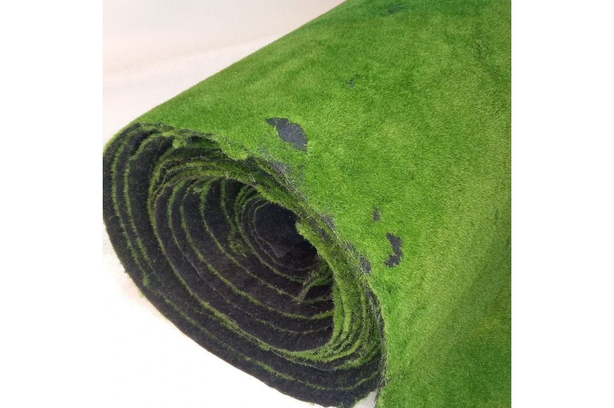 Мох рулонный искусственный ковровый 1 м2 - Фото 3