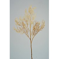 Новогодняя ветка Коралл искусственная золотая 93 см