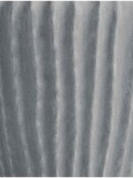 Кашпо напольное для цветов, TREEZ Effectory Moho, Конус, керамический горшок, Дымчато-серый песок, 37x30 см, 8 л, для интерьера, для улицы — изображение 6