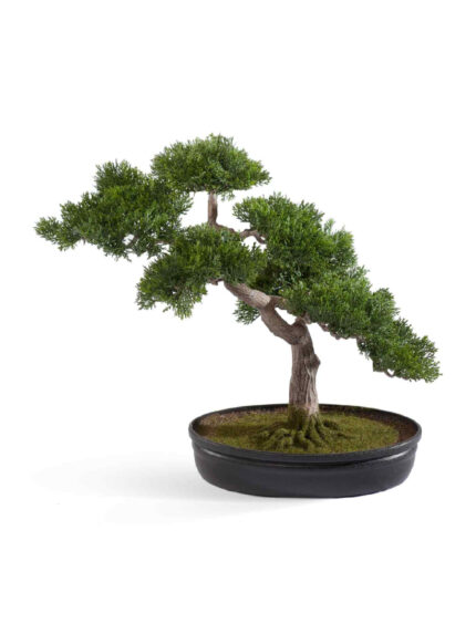 Искусственное дерево Бонсай Сосна-мини в кашпо