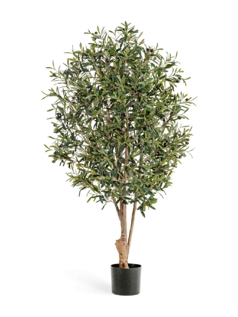 Искусственное дерево Олива Твист с плодами