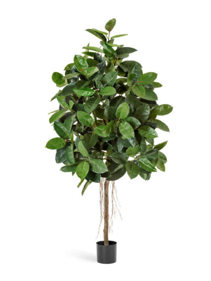 Искусственное дерево Фикус Эластика зелёный