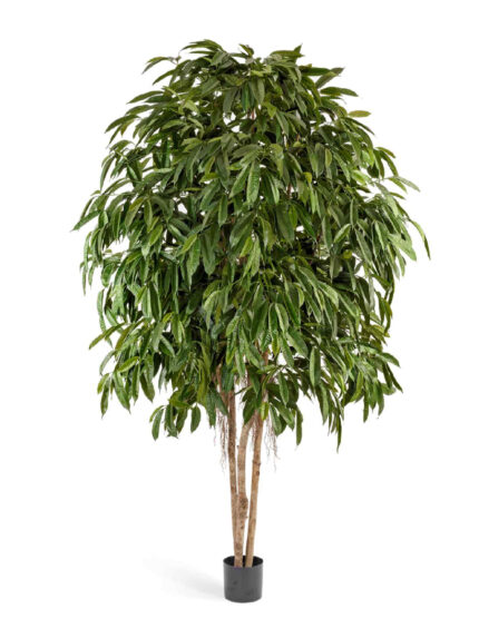 Искусственное дерево Лонгифолия широколистная многоствольная 270 см
