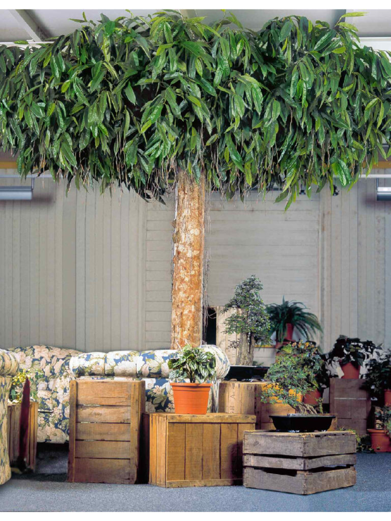 Искусственное дерево Лонгифолия широколистная плаза 300 см