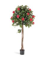 Искусственное дерево Камелия на штамбе тёмно-розовая, Treez 10.39305RS