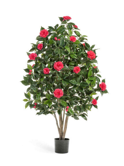 Искусственное дерево Камелия Японика тёмно-розовая