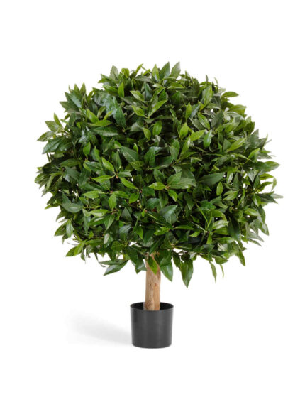 Искусственное дерево Лавр круглый на низком стволе