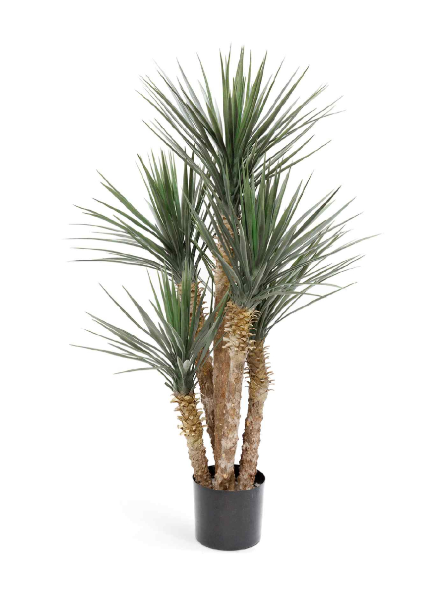 Искусственное дерево Юкка Рострата 5 стволов Искусственное дерево Юкка Рострата 5 стволов