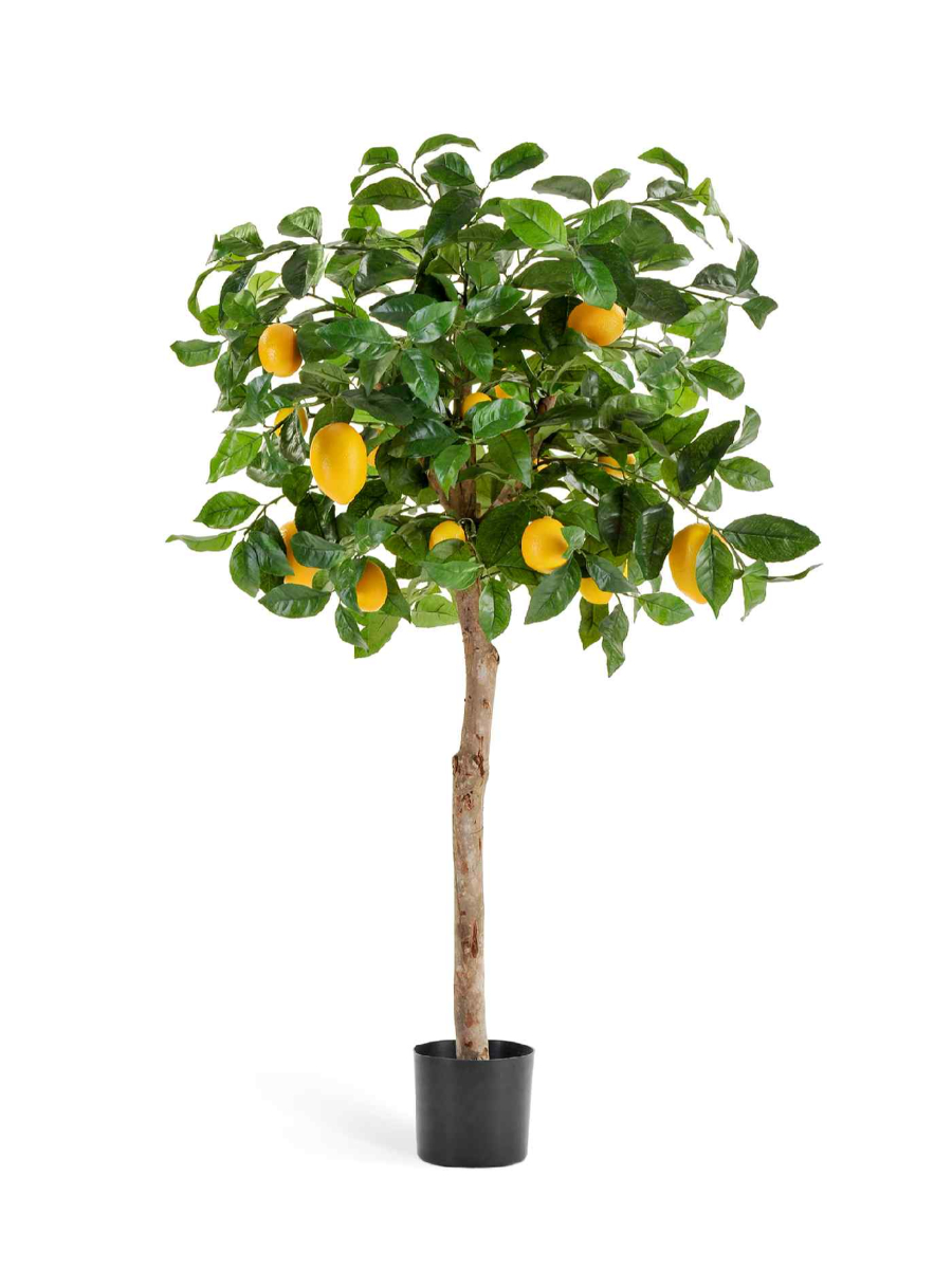 Искусственное дерево Лимонное дерево с плодами на штамбе Искусственное дерево Лимонное дерево с плодами на штамбе