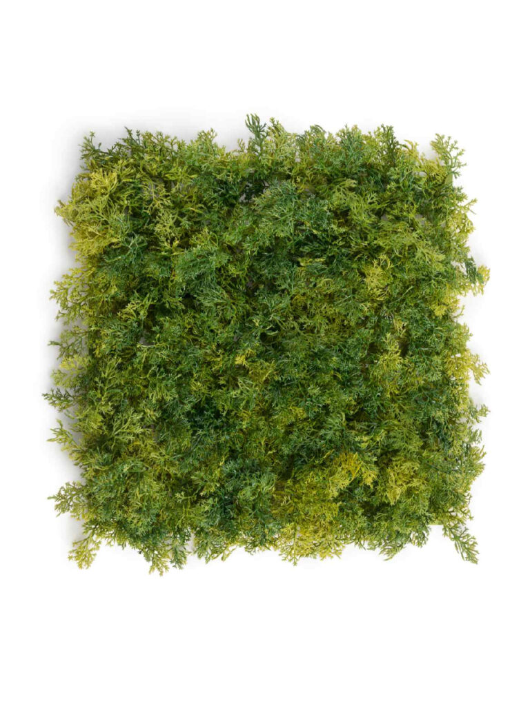Искусственное растение Мох Ягель зелёный микс (коврик)