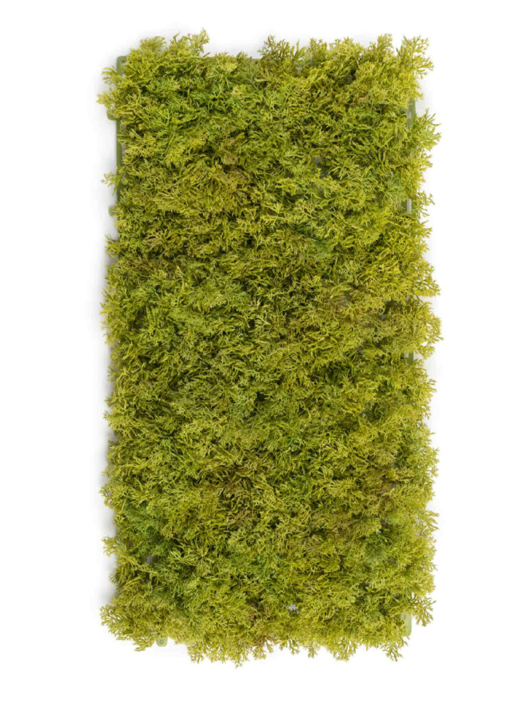 Искусственное растение Мох Ягель светло-зелёный микс (коврик)