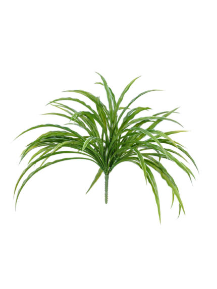 Искусственное растение Трава Ванилла Грасс бело-зелёная