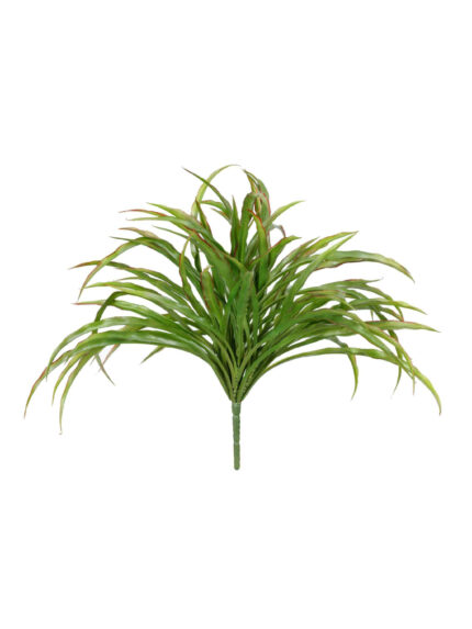 Искусственное растение Трава Ванилла Грасс зеленая с бордо