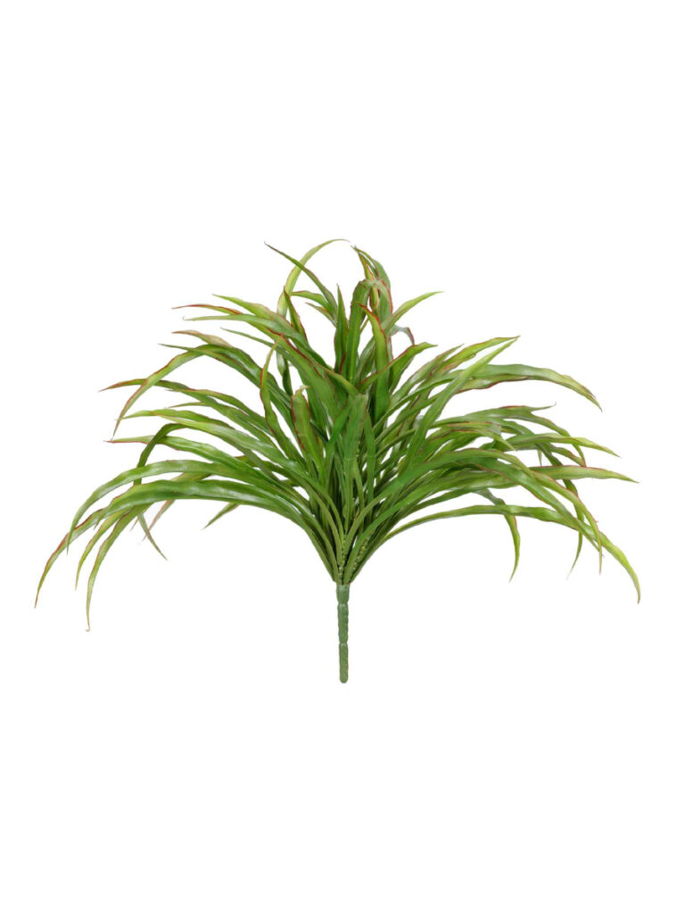Искусственное растение Трава Ванилла Грасс зеленая с бордо