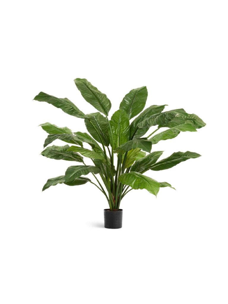 Искусственное растение Спацифилум Гигант (без цветов)