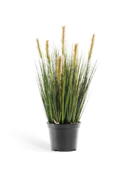 Искусственное растение Трава Осока куст с зелёными султанами