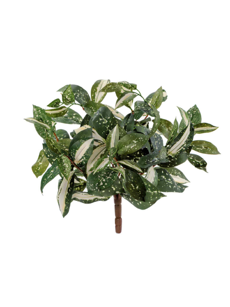 Искусственное растение Тини Кордилина бело-зелёная