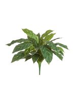 Искусственное растение Аглаонема Страйпс куст бело-зелёный, Treez 20.1156N