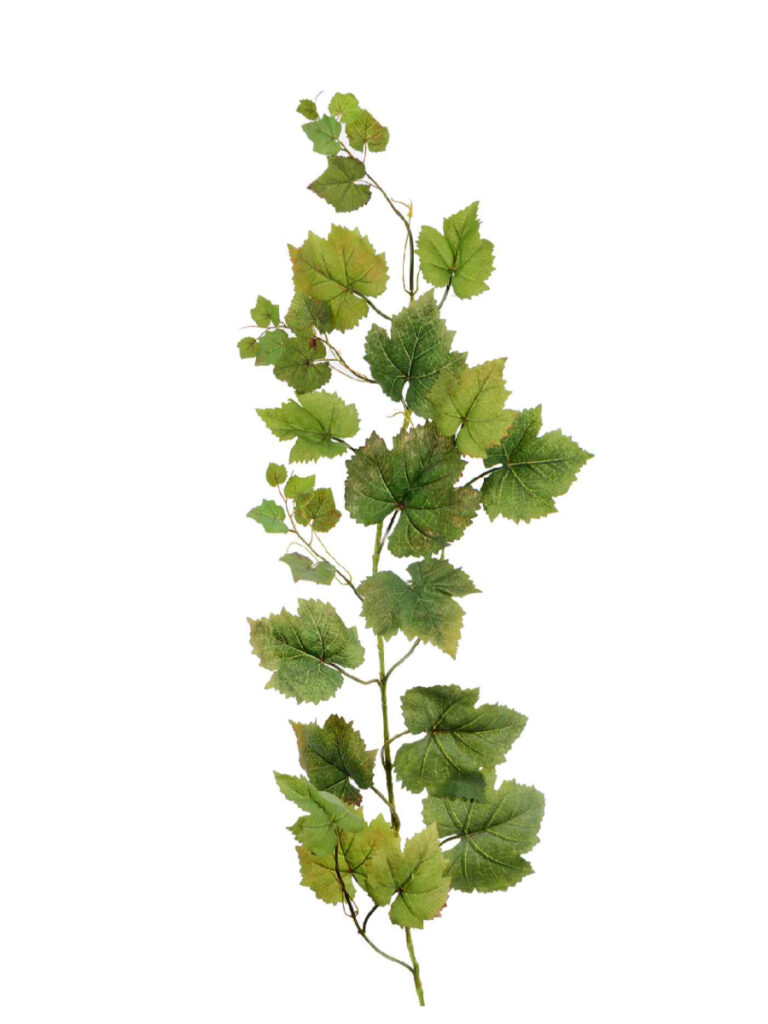 Искусственное растение Виноградная ветвь-гирлянда натуральная