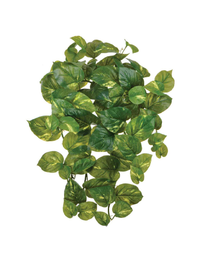 Искусственное растение Потос крупнолистный ампельный средний