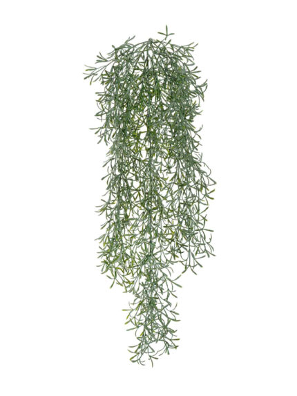 Искусственное растение Аспарагус Шпренгера куст св. серый припылённый ампельный