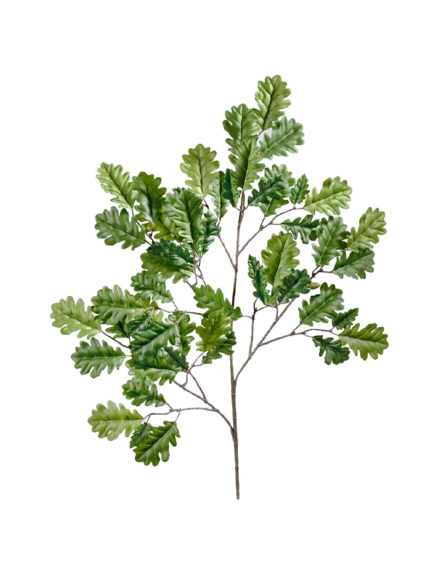 Искусственное растение Ветка дуба с желудями Искусственное растение Ветка дуба с желудями