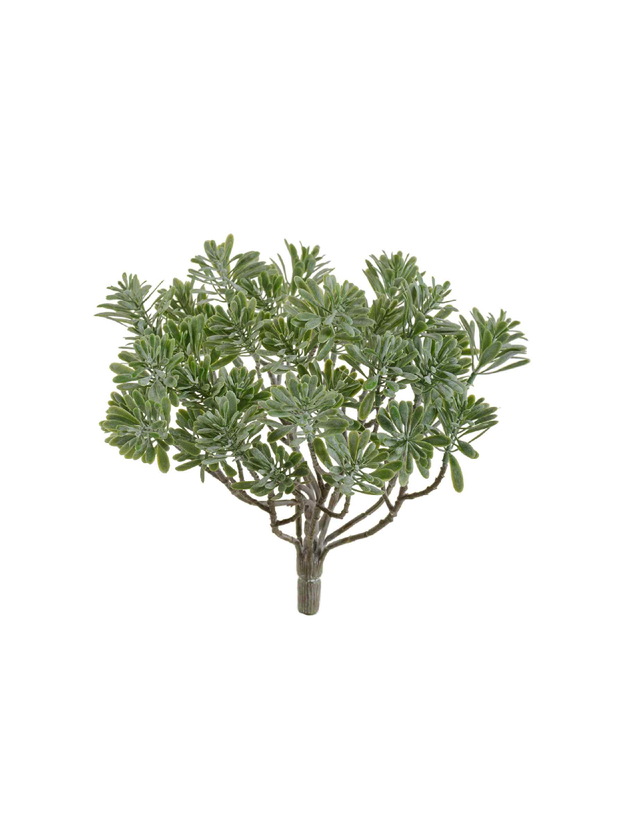 Искусственное растение Дасти Миллер куст серо-зелёный припылённый Искусственное растение Дасти Миллер куст серо-зелёный припылённый