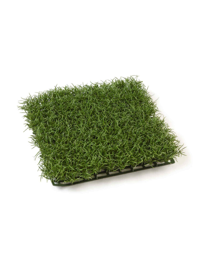 Искусственное растение Коврик Газон-трава темно-зеленая