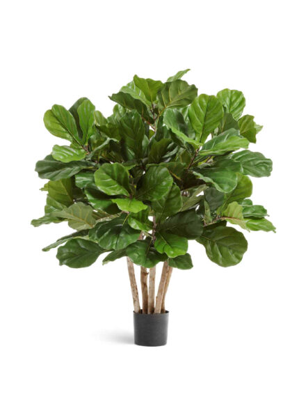 Искусственное дерево Фикус Лирата Гранд куст многоствольный