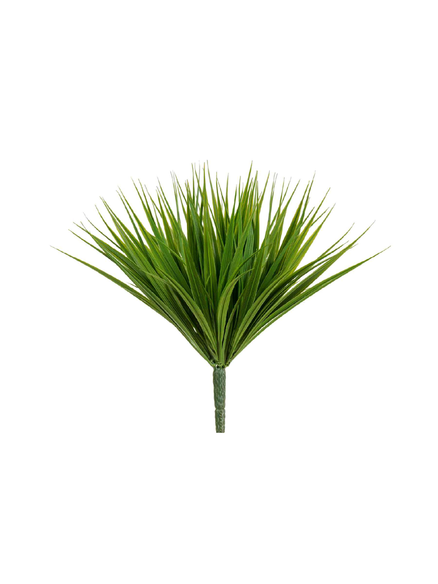 Искусственное растение Трава Литл Сворд куст зелёный микс Искусственное растение Трава Литл Сворд куст зелёный микс