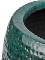 Кашпо напольное для цветов, TREEZ Effectory Ron, чаша, керамический горшок, тёмно-бирюзово-зелёный, 39x39 см, 25 л, для интерьера, для улицы — изображение 4