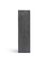 Кашпо напольное для цветов, TREEZ Effectory Beton, Колонна , керамический горшок, Тёмно-серый бетон, 120x34 см, - л, для интерьера, для улицы — изображение 8