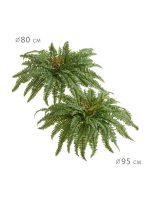 Искусственное растение Папоротник Бостон Новый натуральный зеленый, Treez 20.1372N — изображение 5